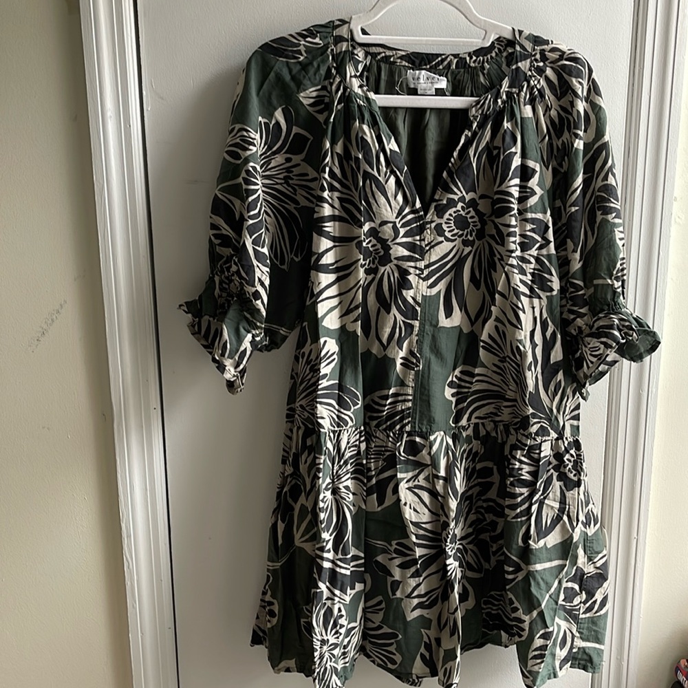 Velvet by Graham & Spencer drop waist mini dress